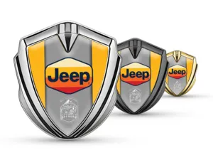 Jeep Emblema Silicone Badge Stile Limitato Look Elegante